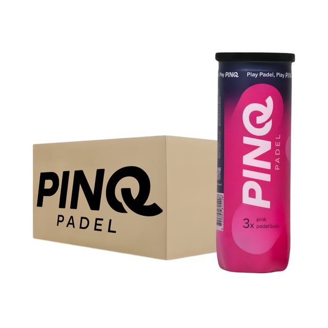 Carton de 24 tubes de balles PINQ Padel