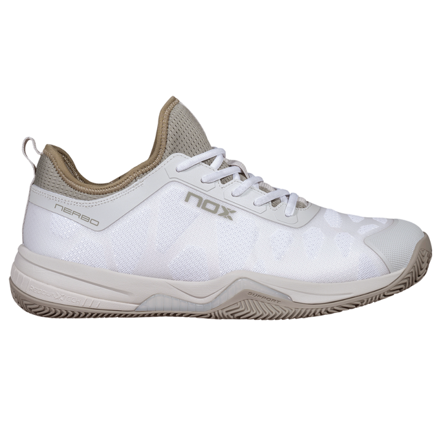 Chaussures de padel Unisexe Nox Nerbo Blanc/Marron