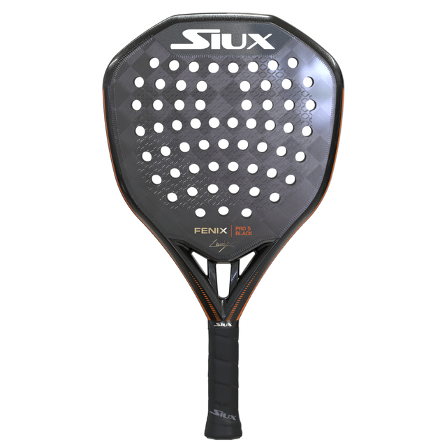 Raquette de padel Siux Fenix Pro V Black Edition by Leo Augsburger 2025