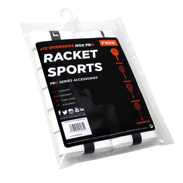 Surgrips Nox Padel Pro Blanc x12
