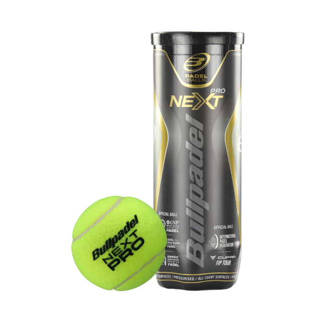 Tube de 3 balles Bullpadel Next Pro