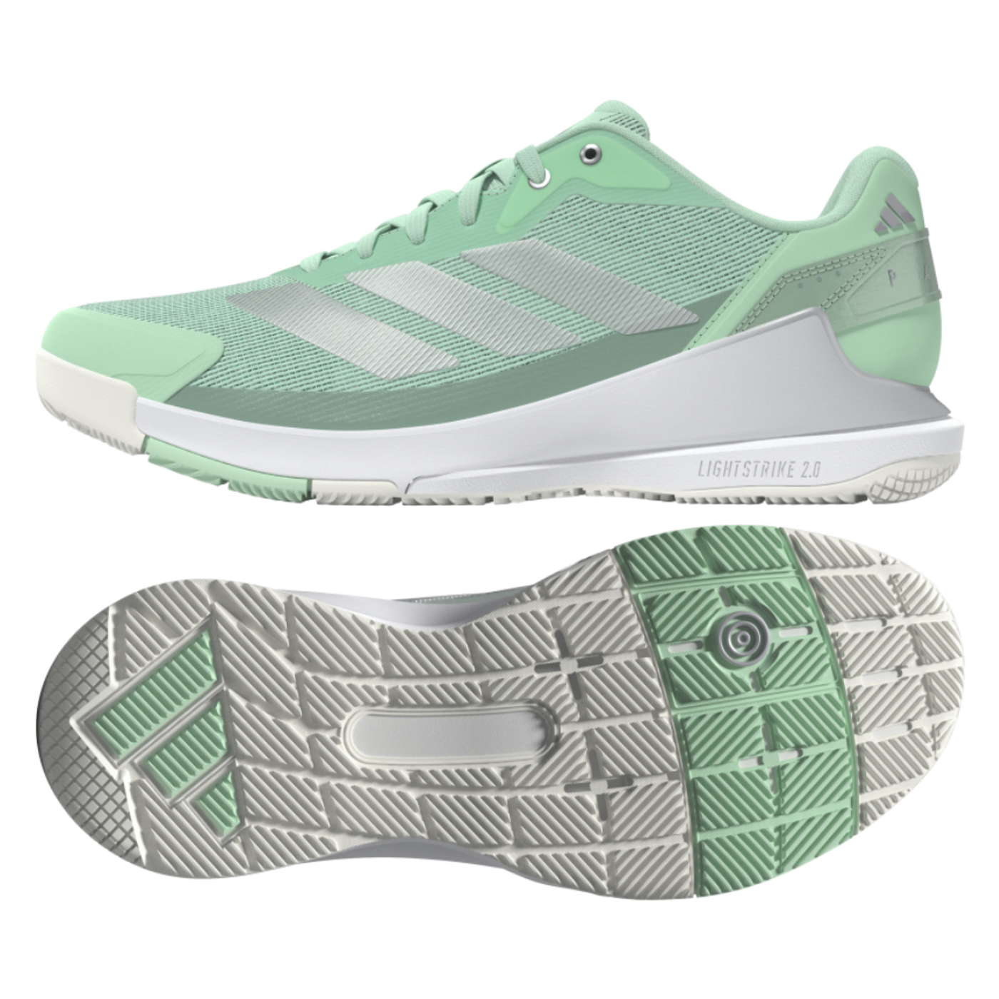Chaussures de padel Femme Adidas Crazyquick LS Vert