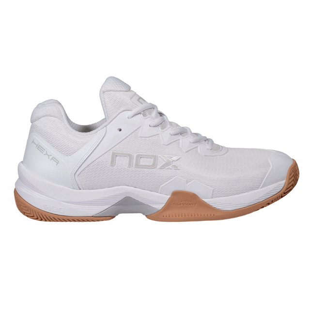 Chaussures de padel Unisexe Nox ML10 Hexa Blanc