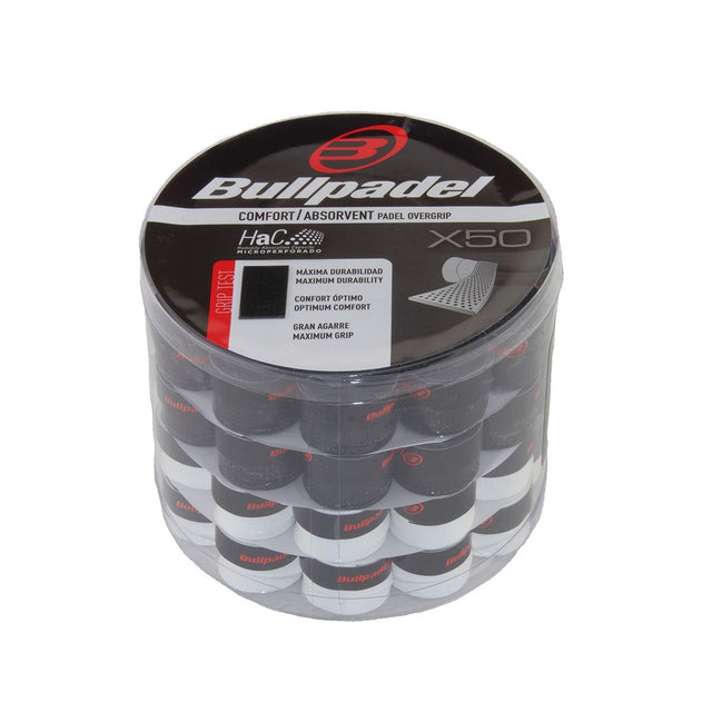 Boîte de 50 Surgrips Bullpadel Confort & Absorbant GB1201