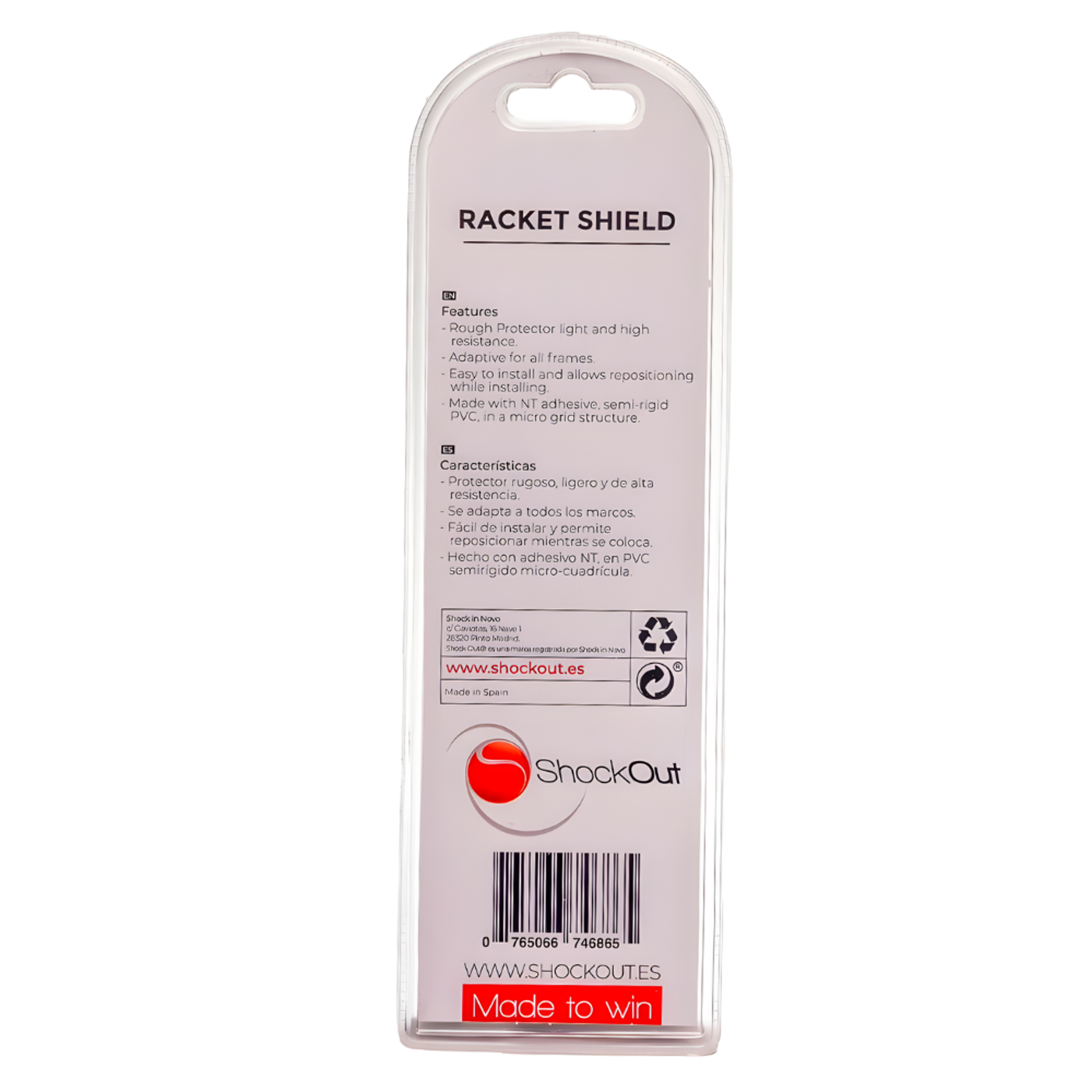 Protection de cadre Shockout Transparent