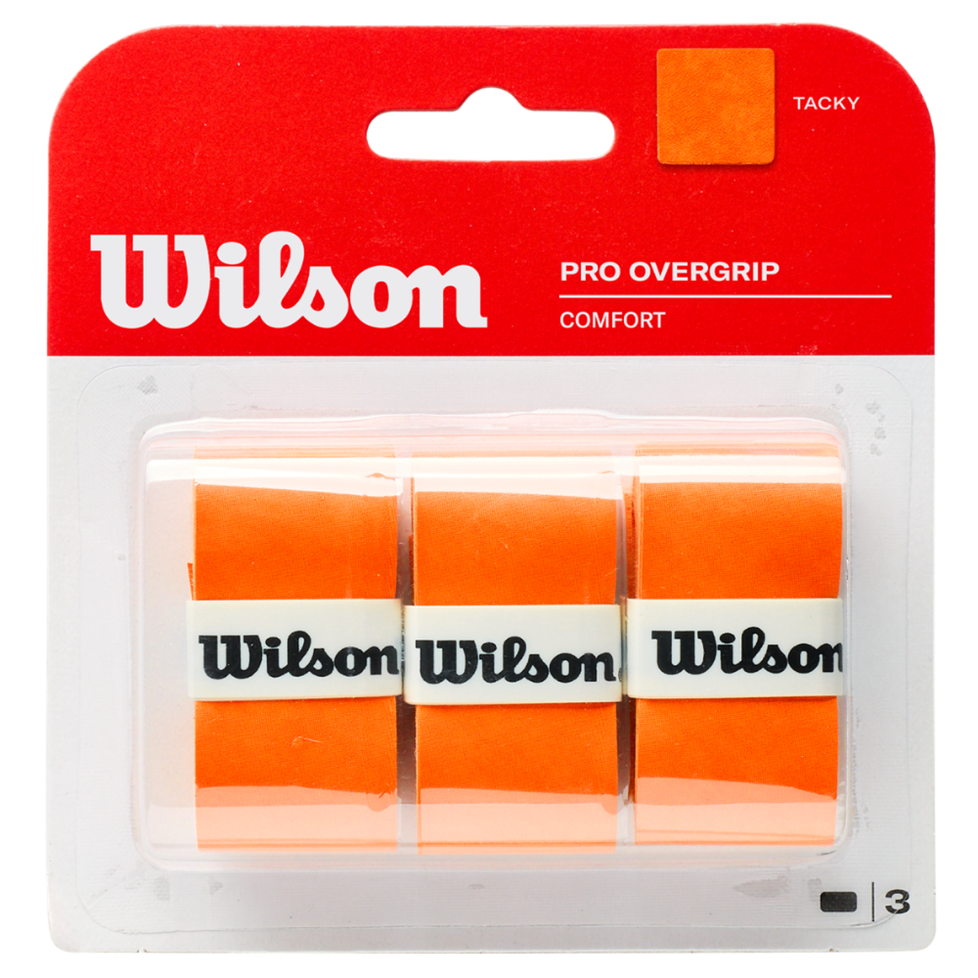 Surgrips Wilson Pro Overgrip Comfort Orange x3